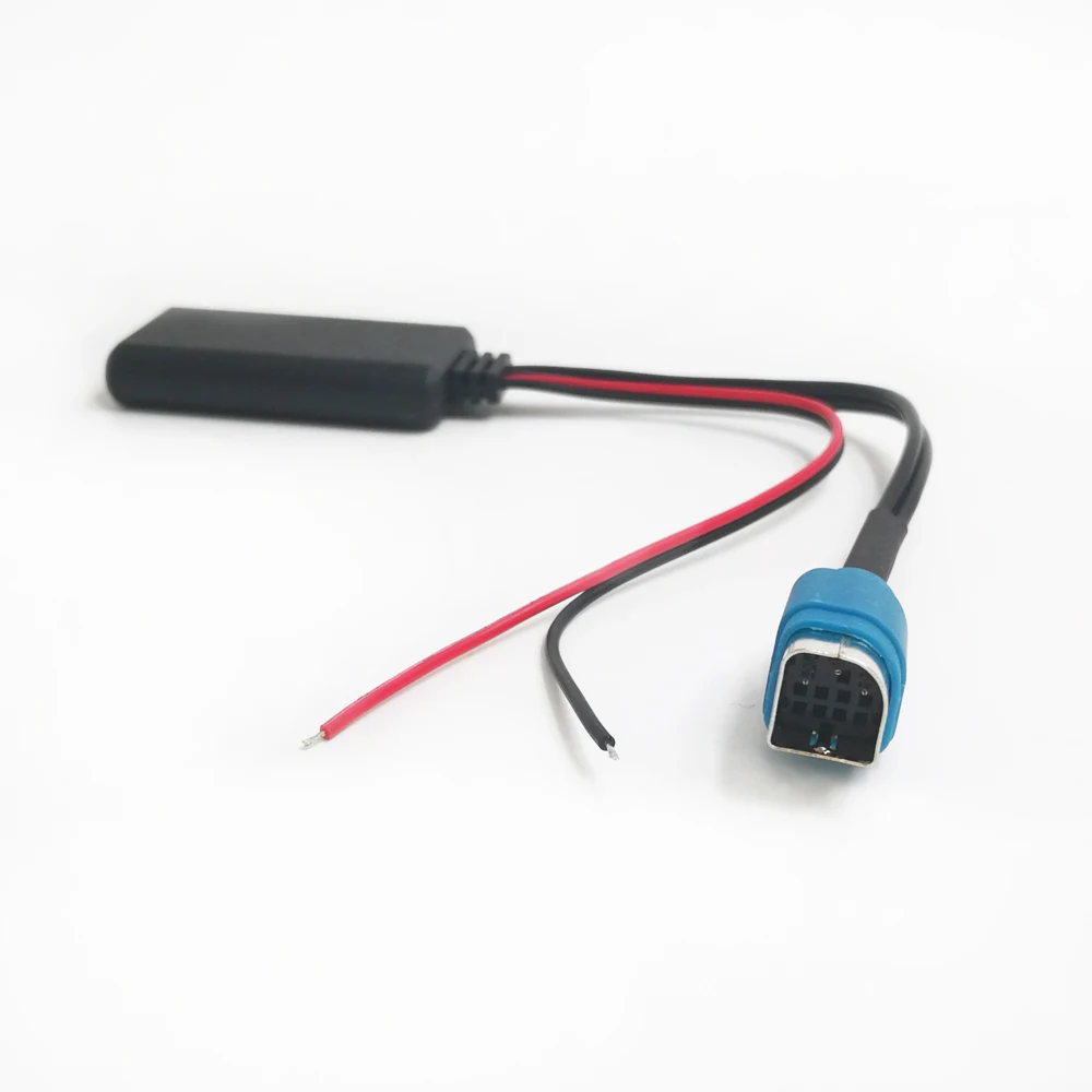 Biurlink-KCE-237B de Radio con Bluetooth 5,0, Cable auxiliar, adaptador de Audio de línea MP3 para ALPINE KCE-237B, CDE101E, 102E, 105E, 117E