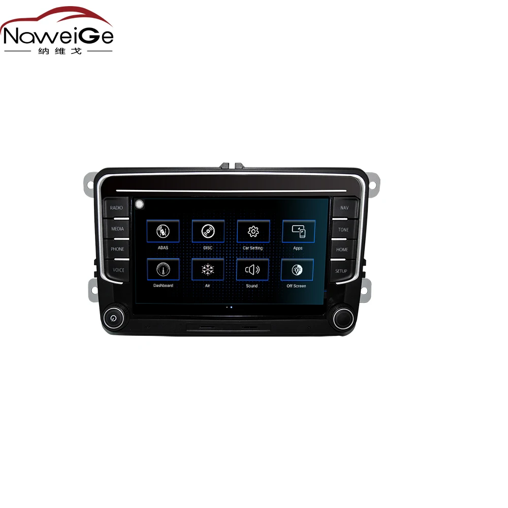 Автомобильный dvd плеер NaweiGe 7 дюймов Android 8 ядер 1 2 + 32 ГБ универсальная