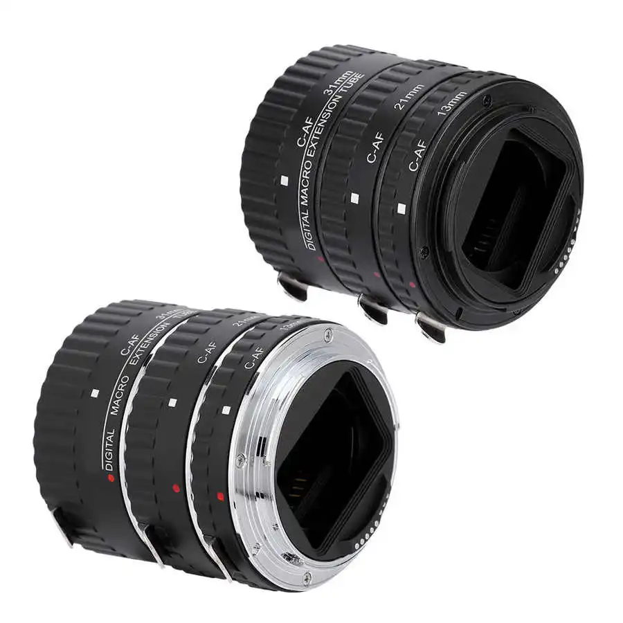 Macro Extension Lens Adapter Tube Auto Focusing with 13mm 21mm 31mm Rings Set for EF/EF-S Mount | Электроника