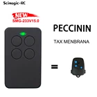 433 МГц, многочастотный пульт дистанционного управления, брелок для ключей, совместимый с PECCININ TAX MENBRANA для гаражной двери