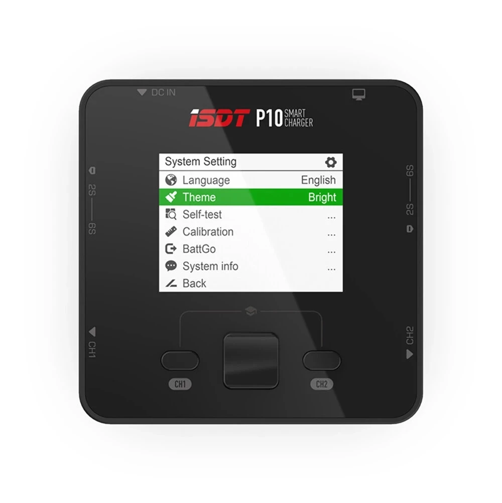 ISDT P10 250WX2 10AX2 DC Двухканальное умное зарядное устройство Dis зарядное устройство для Rc 1-6S Lipo батареи модели RC гоночный Дрон