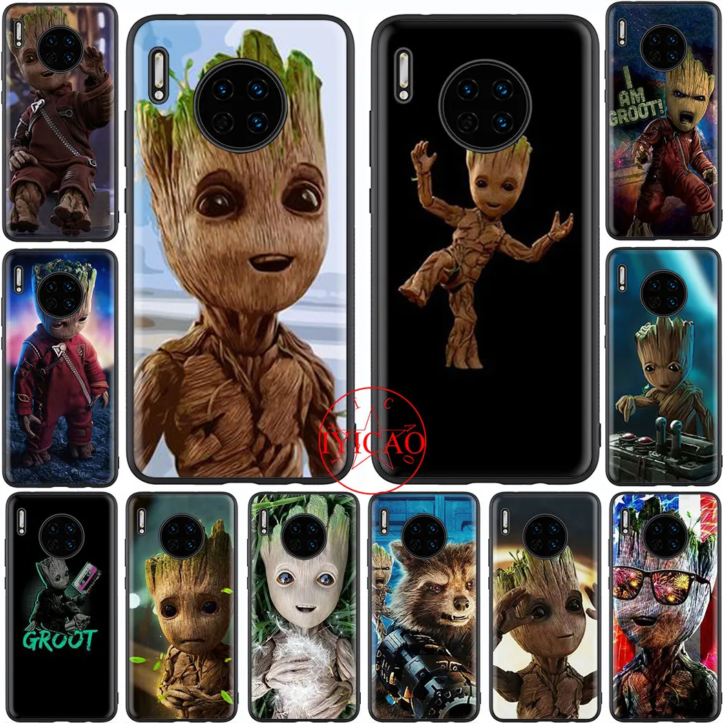 Стражи Галактики Грут с героями комиксов Марвел мягкий чехол для Honor 6A 7A 7C 7X 8X 8c 8 9
