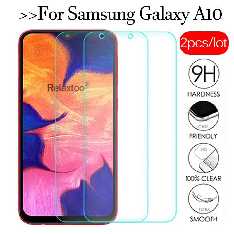 Закаленное стекло для samsung Galaxy a10 2 шт./лот Защитная пленка экрана a 10 a105 105F|Защитные