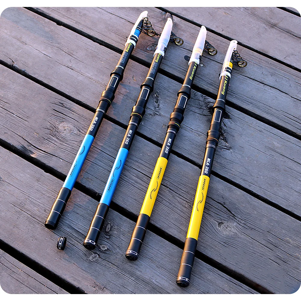 Vara de Pesca Josby Telescópica Acessórios 2.4m 2.7m 3.0m 3.6m Mar Ferramentas Frp 2.1m 13 Josby telescópica vara de pesca acessórios frp