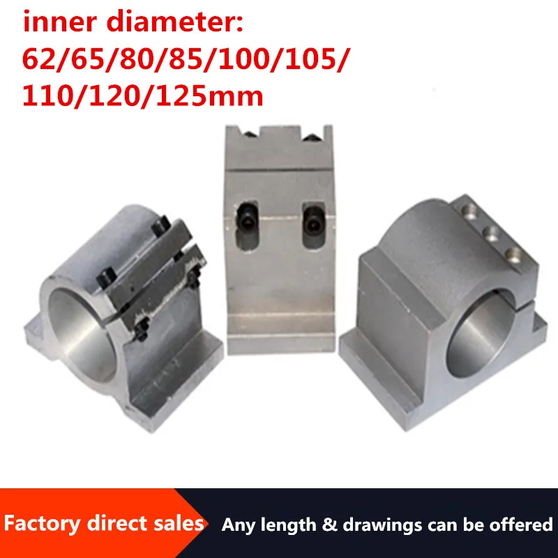 Основание двигателя зажим шпинделя фиксированное сиденье обруча 62 мм 65 80 85 100 105 110