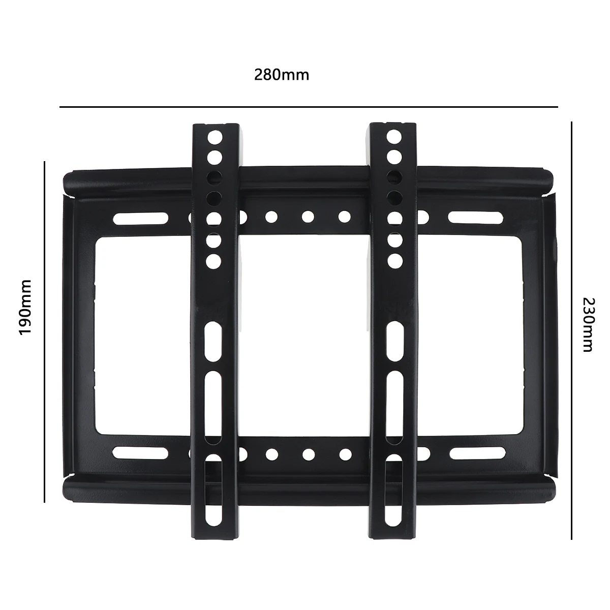 Universal Thin 20KG TV Wall Mount Bracket Flat Panel TV Frame with Gradienter for 14-42 Inch LCD LED Monitor Flat Pan