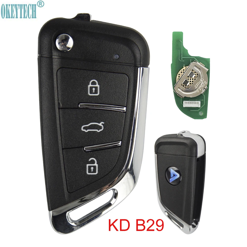OkeyTech 1 шт./5 шт. KEYDIY B29 KD900/KD900 +/URG200 KD X2 программист B серии мини пульт дистанционного