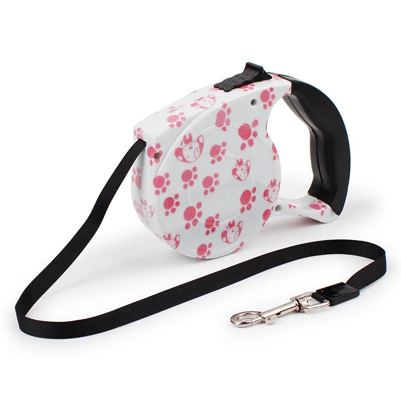 Нейлоновый Поводок для домашних питомцев прочная выдвижная рулетка-автомат