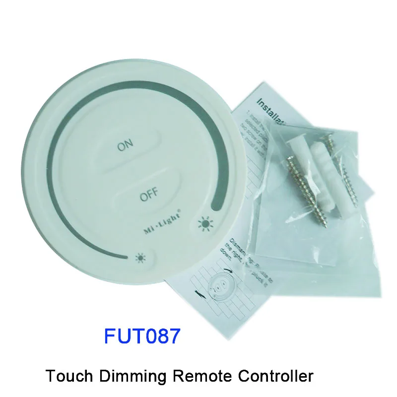 Бесплатная доставка беспроводной светодиодный диммер FUT087 2 4G с сенсорным