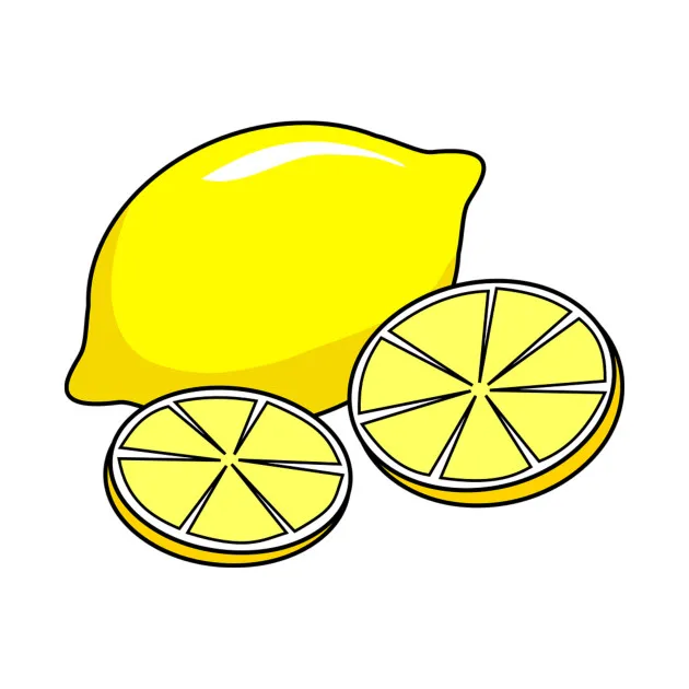 1 шт. лимон милые желтые Мультяшные бумажные наклейки детские игрушки