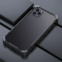 metal bumper shockproof phone cases for iphone 13 pro max 12 mini 11 pro max metal frame cover case x xs max xr 7 8 plus funda