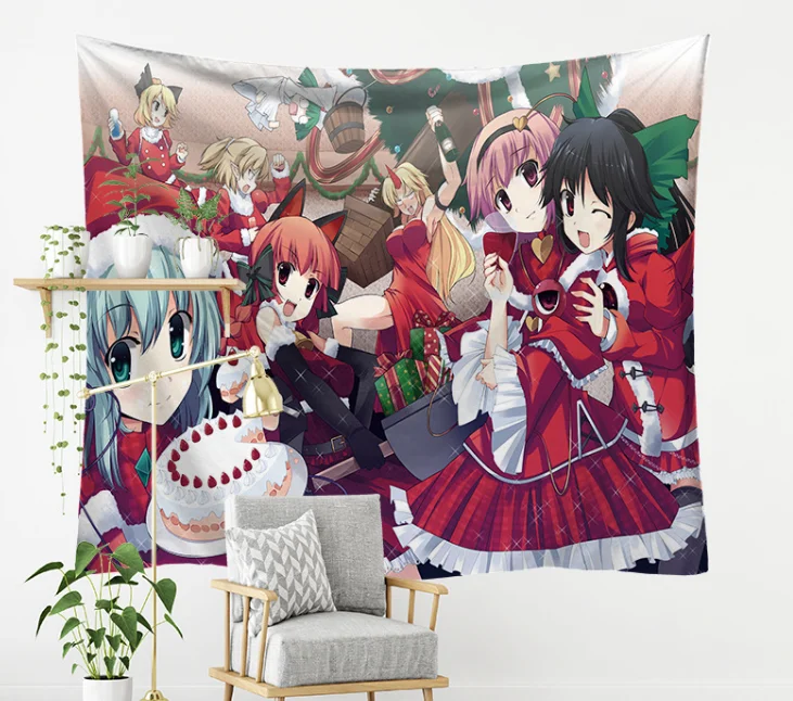 

3D Sexy Beauty Tapestry Wall Home Decoration Hanging Blankets Cartoon beauty tapestry background cloth
