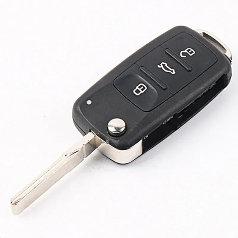

3 шт., 3 кнопочный флип-чехол для Volkswagen VW Golf Passat Beetle Polo Bora