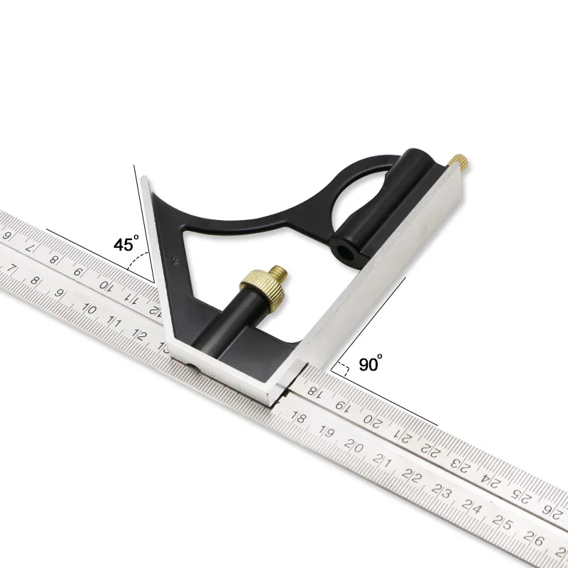 Многофункциональная угловая линейка Shahe 300 мм цифровая транспортир