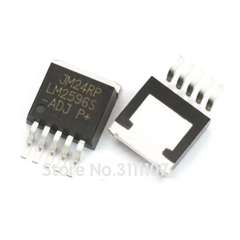 10 шт./лот LM2596S ADJ 263 LM2596 150 кГц 3A понижающий Напряжение Регулятор НОВЫЙ|Интегральные