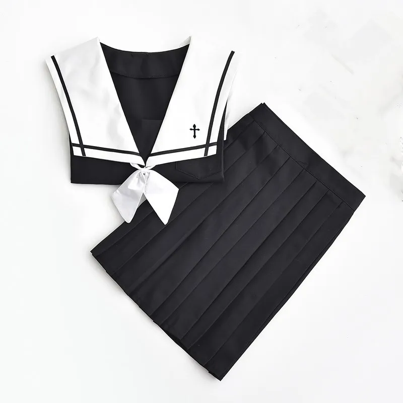 

women college wind suit Japanese JK uniforms orthodox high-quality wind Navy sailor suit class service uniforms school uniforms