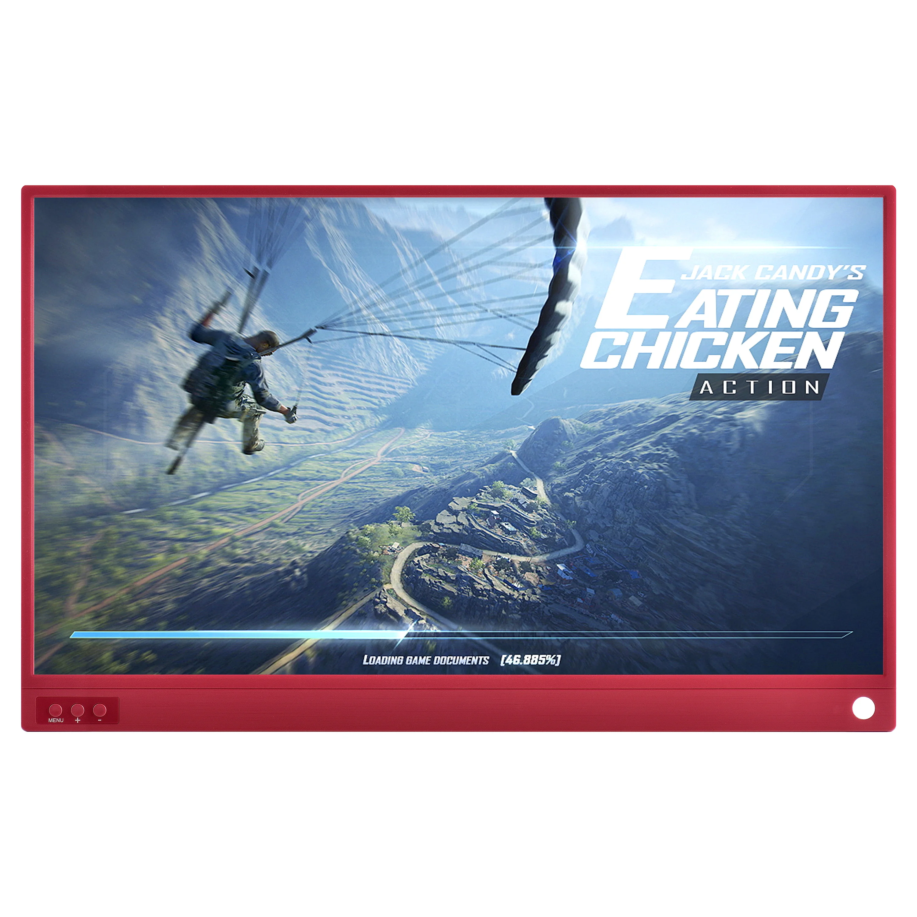 Сенсорный экран Портативный монитор 1920x1080 HD ips 15,6-дюймовый монитор игровой Дисплей для контроля уровня сахара в крови с кожаный чехол гнездо не требуется