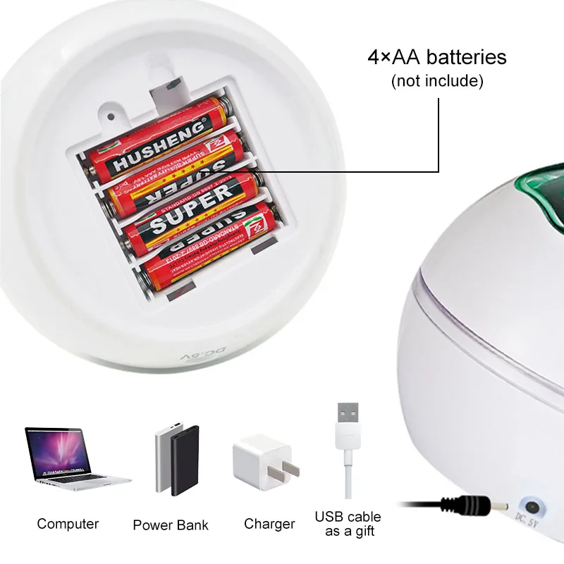 Светодиодный ночник вращающийся проектор звездного неба океана мира