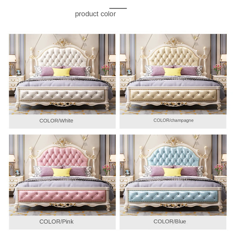 Светильник Кая Роскошная простая американская кровать двойная 1 5/1 8 м