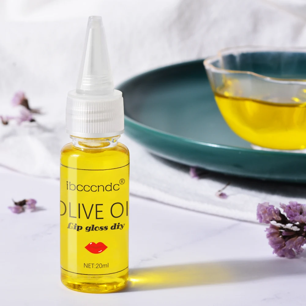 Ручная работа косметическое пищевое оливковое масло для DIY блеск губ глазурь