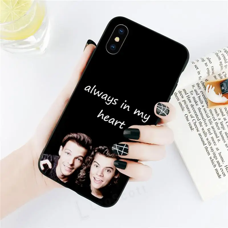 

one direction Larry Stylinson Phone Case for iPhone 11 12 pro XS MAX 8 7 6 6S Plus X 5S SE 2020 XR