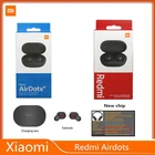 Xiaomi Redmi AirDots 2 Наушники-вкладыши TWS беспроводная Bluetooth гарнитура оригинальная Redmi Airdots S Mi беспроводные наушники-вкладыши стерео сабвуфер