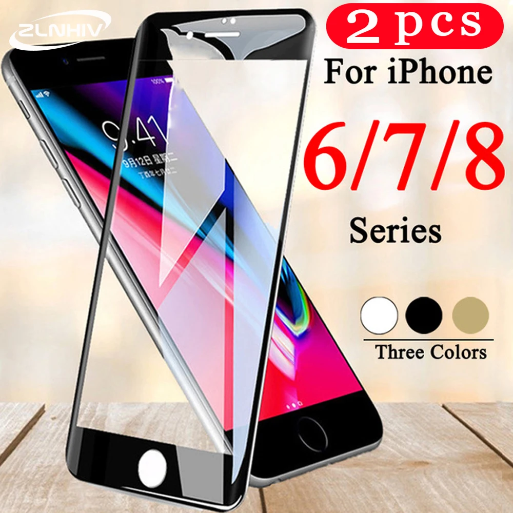 

2Pcs Tempered glass for iphone 5 5S SE 5C 6 6s 7 8 plus protective film for iphone 11 pro X XS MAX XR phone screen protector