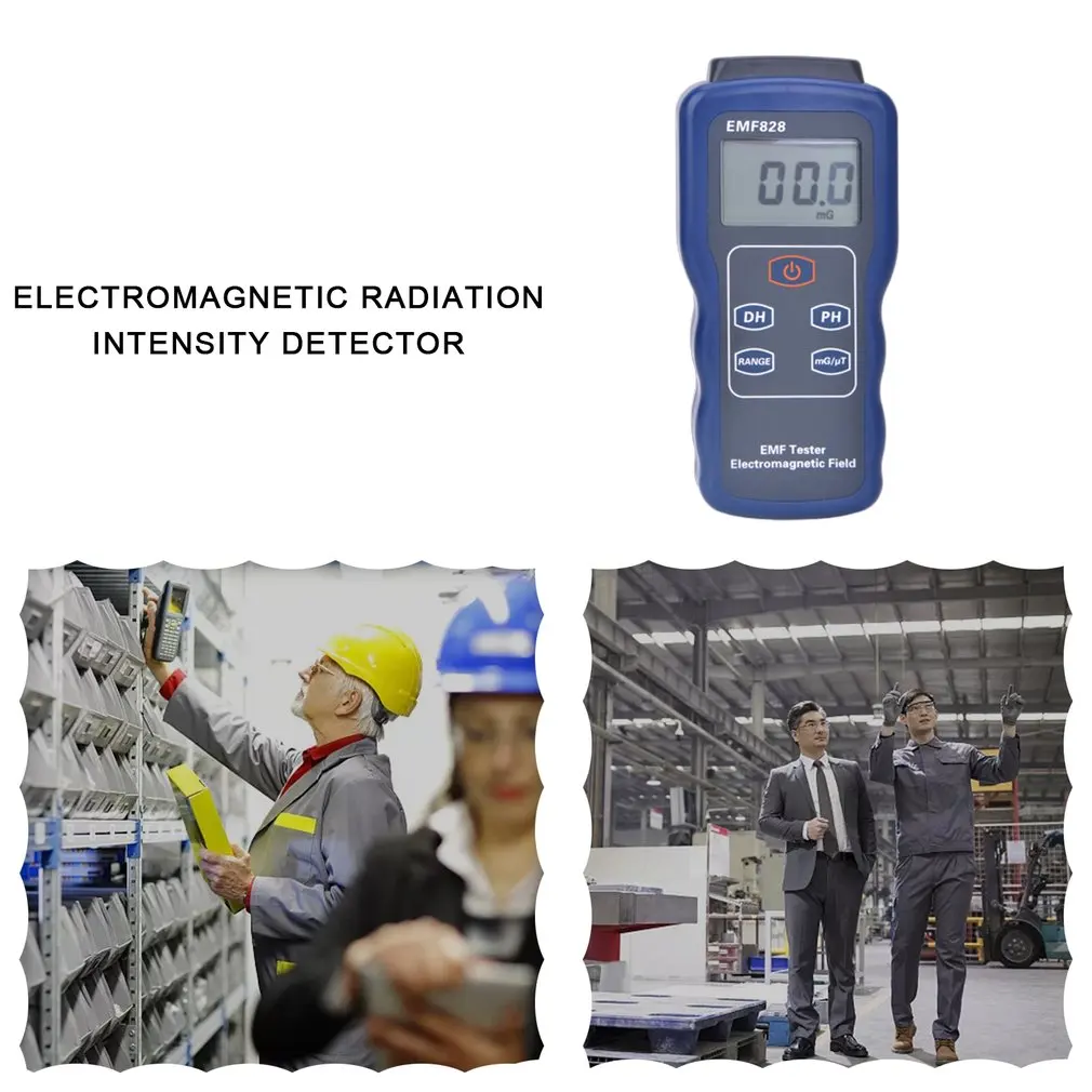 

Electromagnetic Field Radiation Meter EMF Meter Handheld Counter Digital Dosimeter LCD Detector Measure For Electric Field