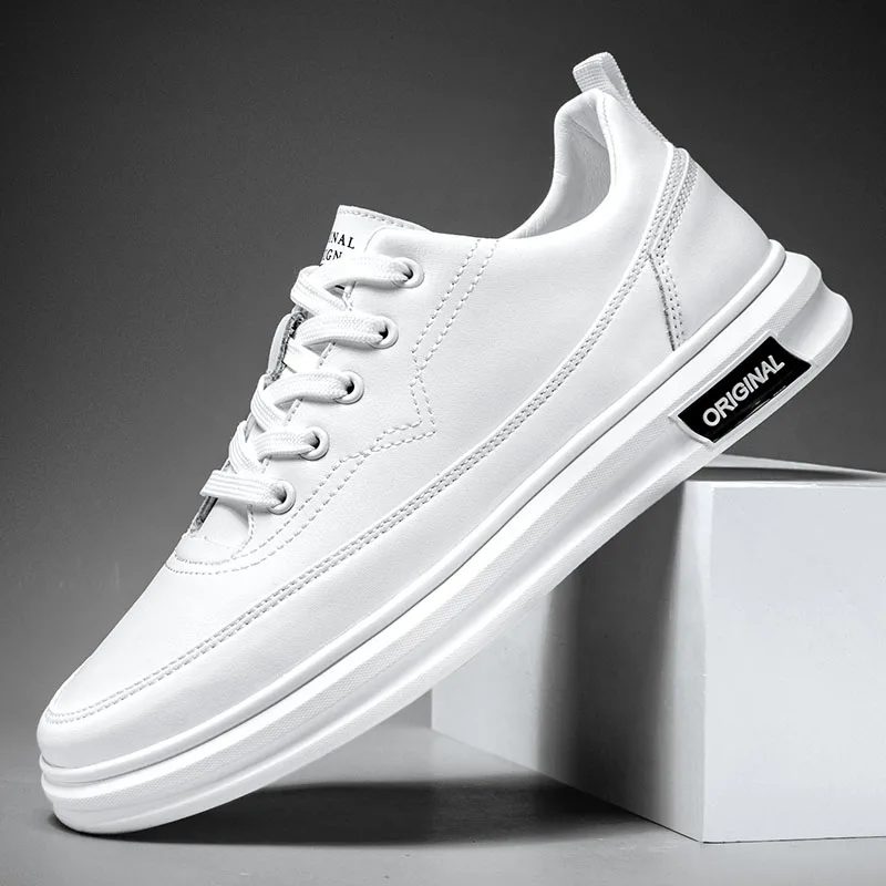 

Fashion Men's Shoes Non-slip Men Sneakers Comfortable Casual Shoes White Shoes Outdoor Walking Shoes Flat Shoes Student Shoes
