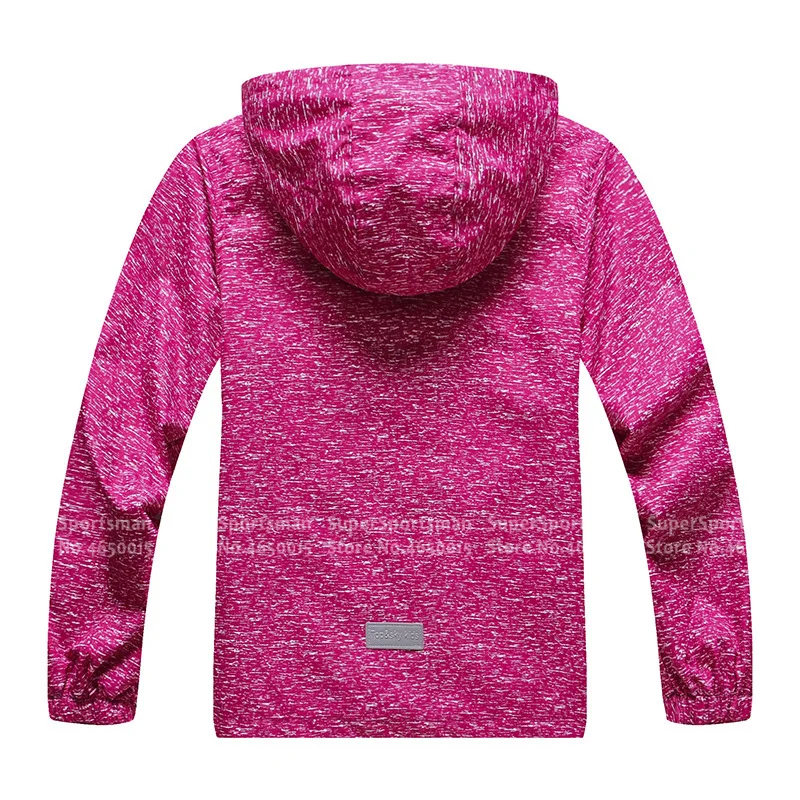 Ветровка детская с мягким корпусом Непромокаемая Куртка от дождя тонкая уличная