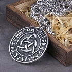 Викинги, исландский вегвизир, шлем, ужас в руническом круге, подвеска, волшебное женское колье, ожерелье