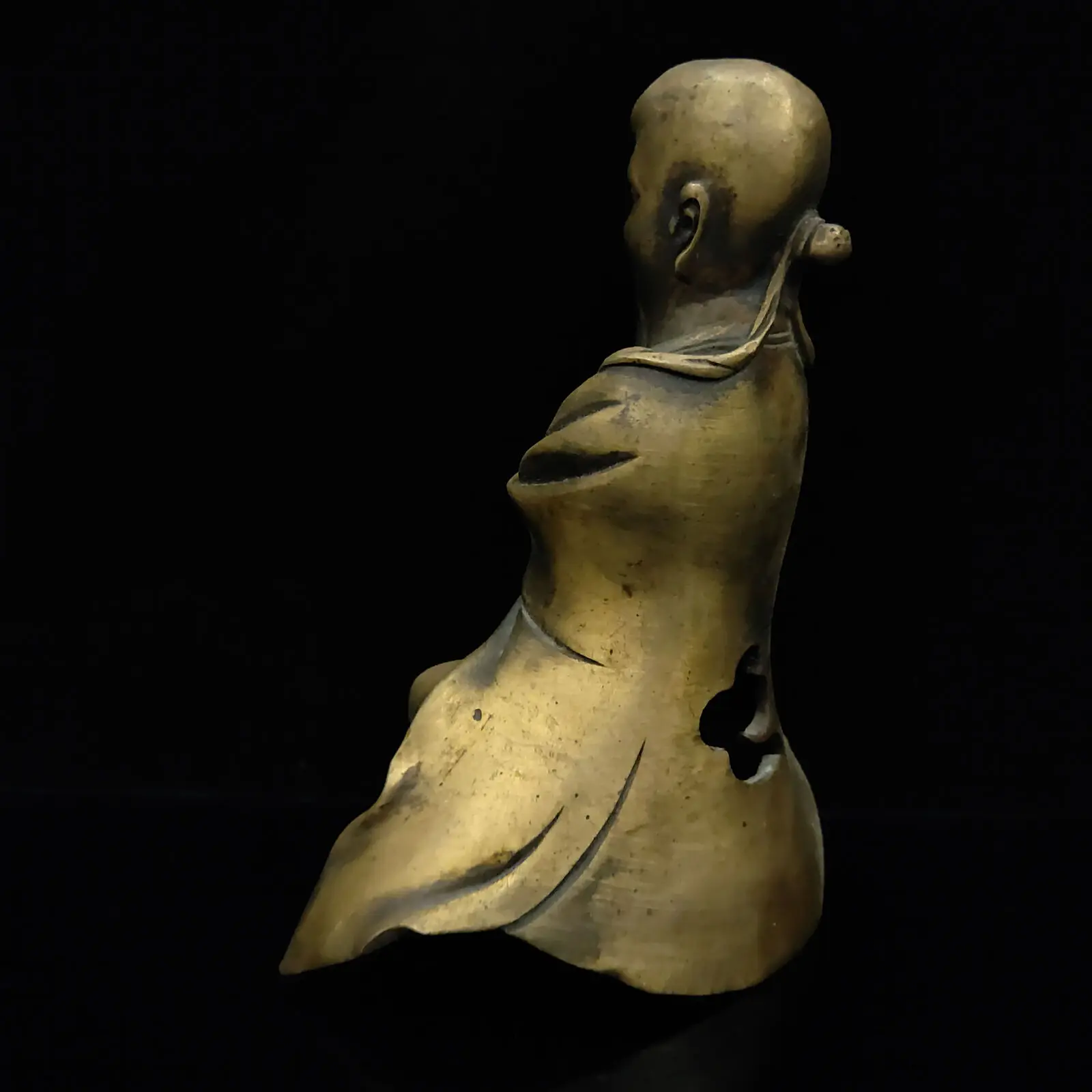 

Chinese Antique Brass Shou Xing Model Statue
