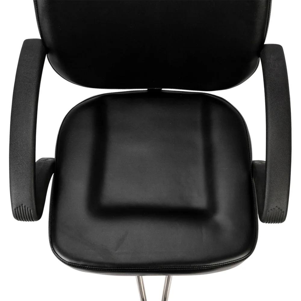 

Woman Barber Chair Hairdressing Chair Black