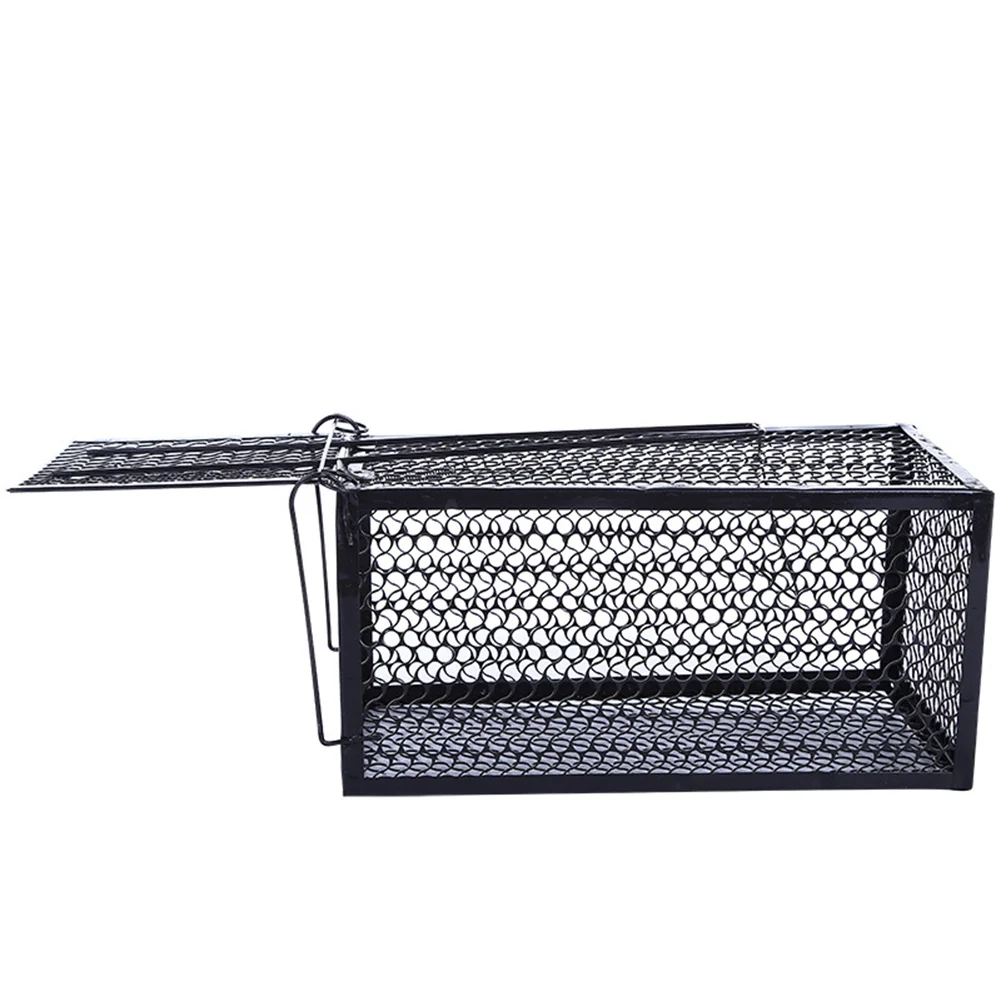 Indoor Outdoor Metal Reusable Humane Live Animal Rodent Rat Mouse Catcher Spring Cage Traps Non-toxic Pest Control Trap | Дом и сад