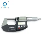 Электронный микрометр 0-25 мм 25-50 мм 50-75 мм 75-100 мм 0,001 мм, цифровой микрометр, измеритель, микрометр, измерительные инструменты