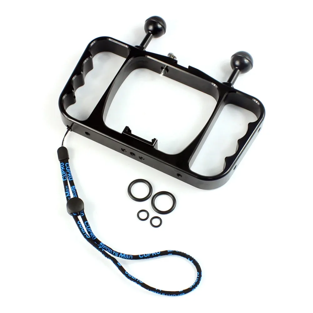 Алюминиевый кронштейн для фотосъемки дайвинга GoPro Hero 4/3 +/3/2/SJ4000/ SJ5000/4 session