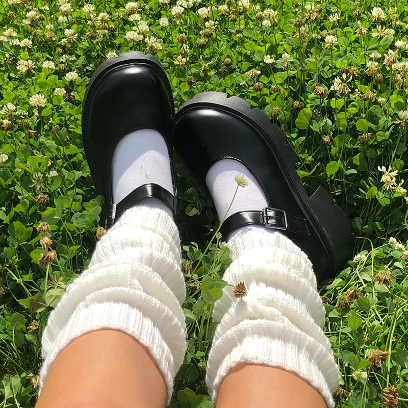 Новые японские милые трикотажные носки в стиле "Лолита" | Женская одежда