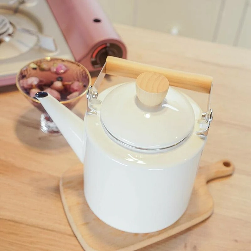 Домашний эмалированный чайник японский стиль чайные горшки 2 литра для