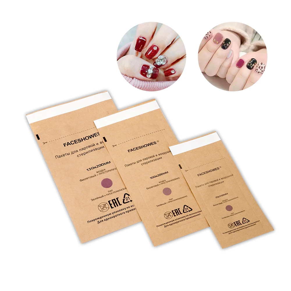 Одноразовые мешочки для инструментов дезинфекции Dmoley 50 сумка | Красота и