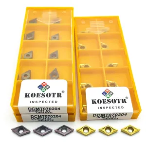 Высококачественные фрезерные Вставки DCMT070204 VP15TF UE6020 US735, твердосплавный станок с ЧПУ DCMT 070204, режущий инструмент для токарного станка DCMT