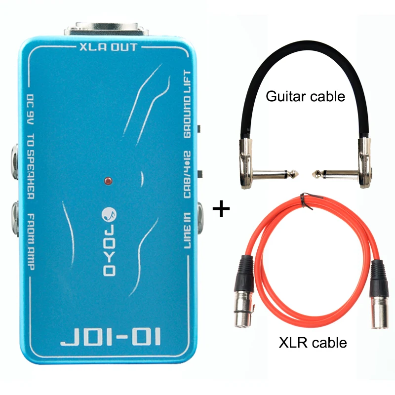 JOYO JDI-01 DI Box Мини-педаль для гитары пассивная прямая гитара аксессуары с