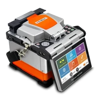 tribrer core alignment fiber optic splicing machine optical fiber fusion splicer with integrated cooling tray