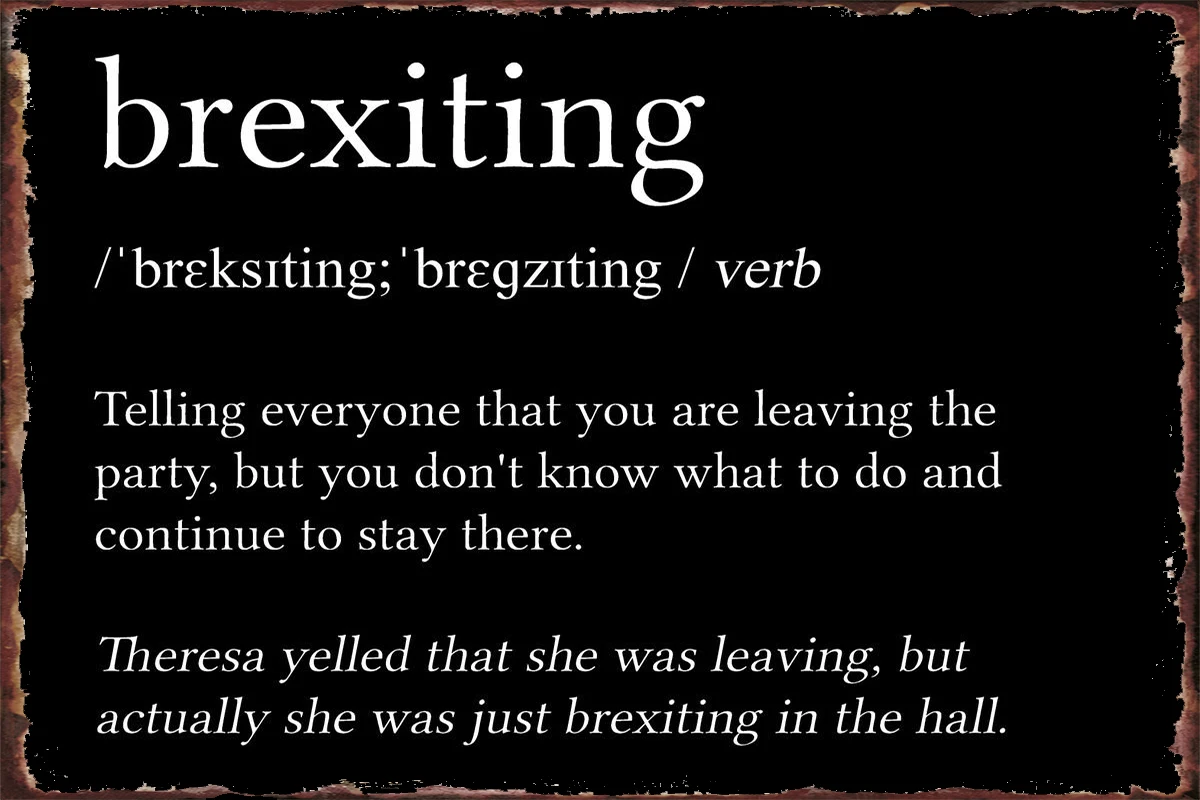 

Жестяная Табличка Brexiting, Оловянная табличка, Настенный декор, украшение для комнаты, Ретро винтажный металлический знак для искусства, кафе,...