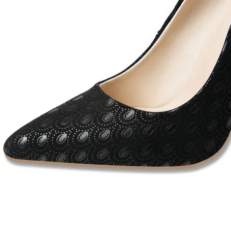 2020 женская обувь очень высокий каблук туфли-лодочки Модная с изображением