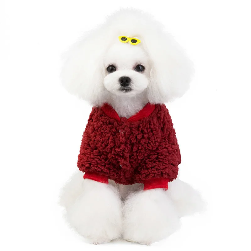 Fashion Pet Small Dog Clothes Winter Warm Dog Jacket Harness Chihuahua Puppy Coats XS-XL