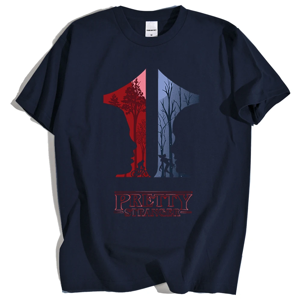 

Мужская футболка с принтом «странные вещи» в стиле хип-хоп, японское аниме, спортивная одежда большого размера, качественные футболки в сти...