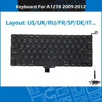 laptop us uk ru fr ger sp layout a1278 keyboard for macbook pro 13 unibody a1278 keyboards replacement 2009 2012