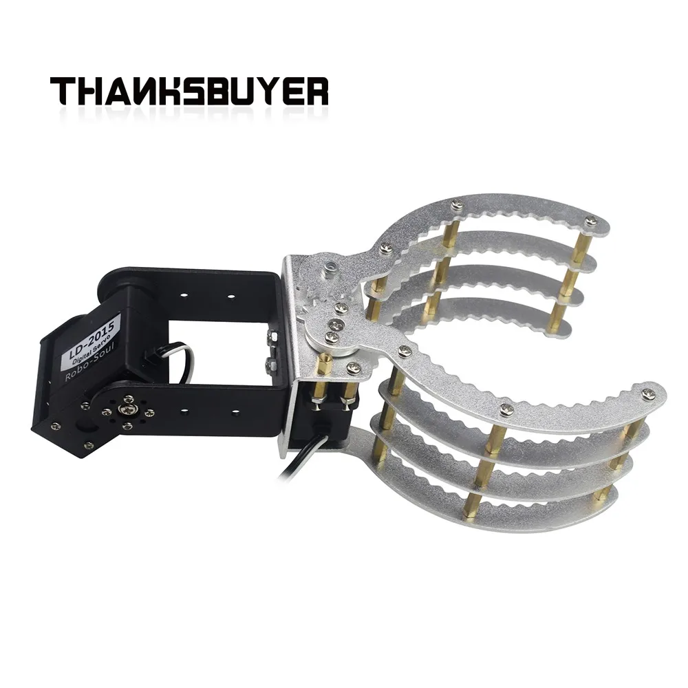 2 DOF робот Механическая рука зажим коготь захват с шт Цифровые сервоприводы для