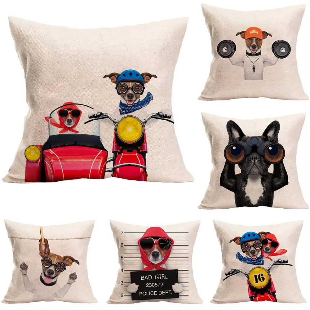 2 шт. наволочка с рисунком Милого Животного для собаки подушка изображением