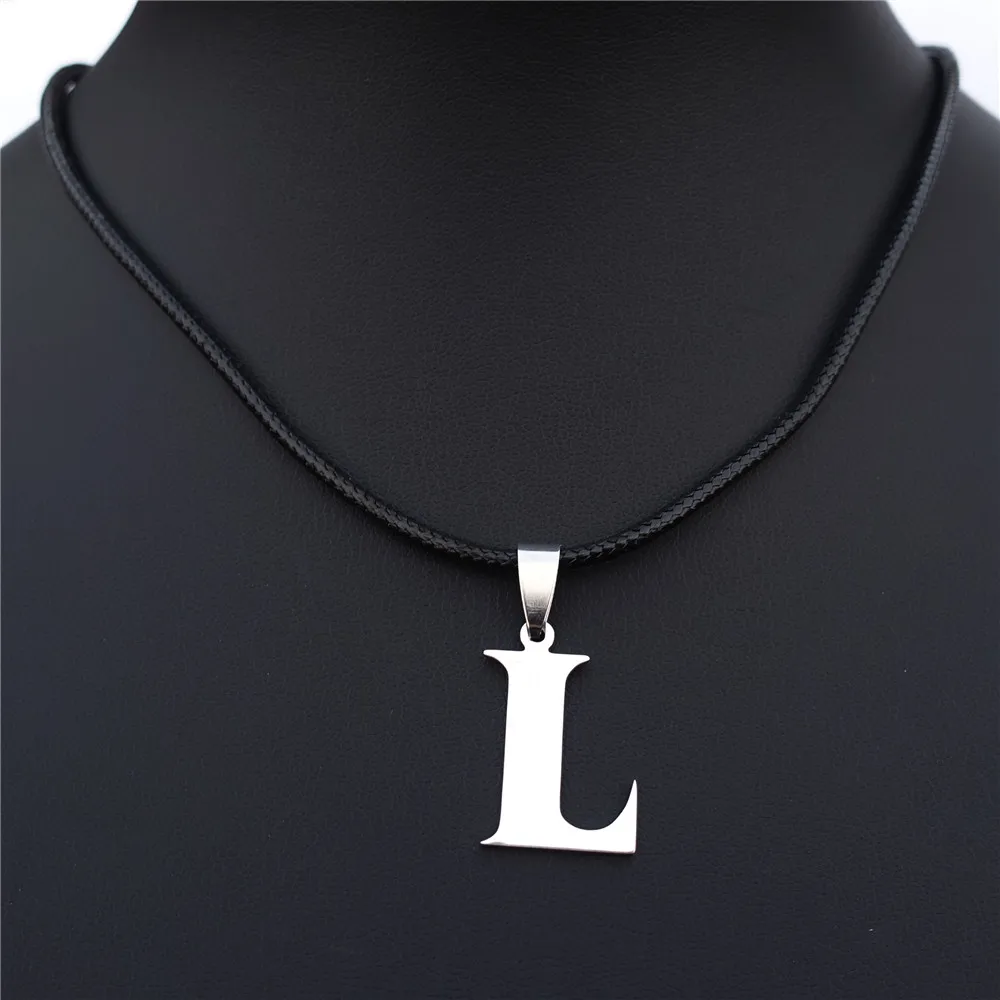 

Мужское ожерелье с буквами из нержавеющей стали